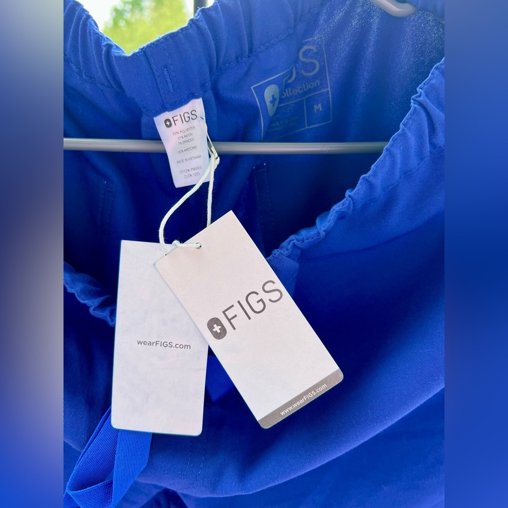 Figs Royal Blue Medical Scrub Pants